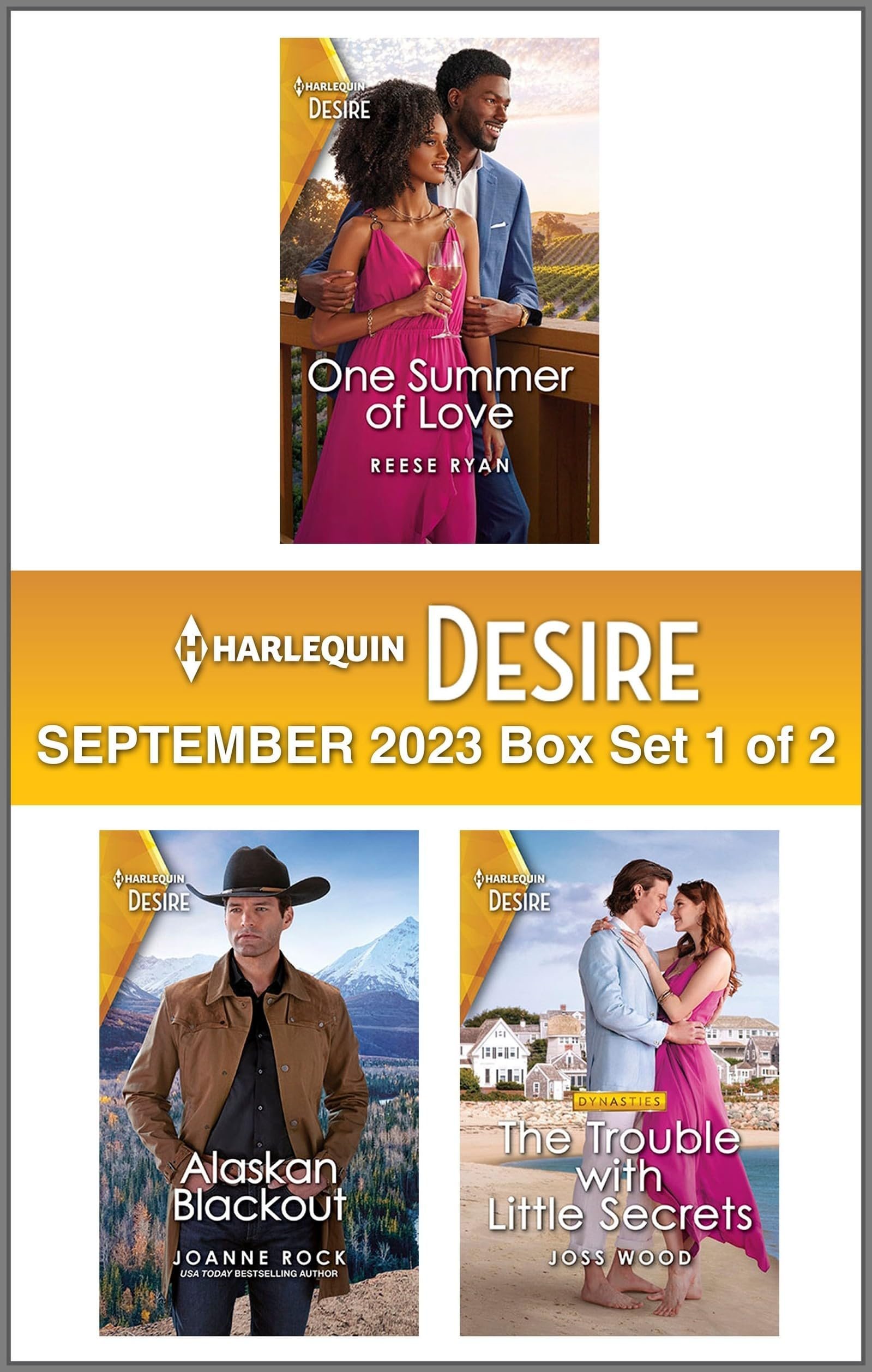 Harlequin Desire September 2023 - Box Set 1 of 2 Cover